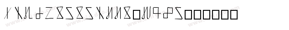 BaseMonoNarrowThin字体转换