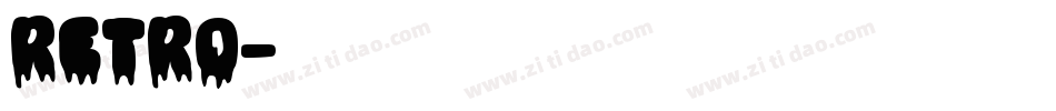 Retro字体转换