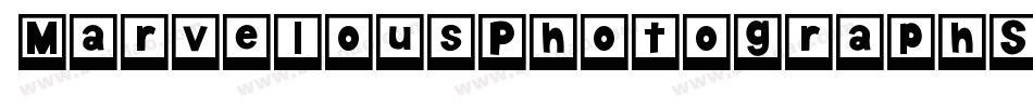 MarvelousPhotographSerifReg-ALJYA字体转换
