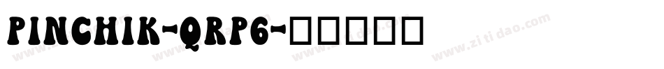 Pinchik-qRp6字体转换