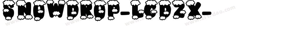 SnowDrop-lgdzX字体转换