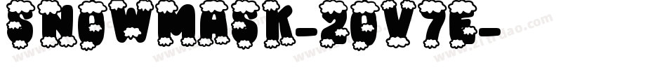 SnowMask-2Ov7e字体转换