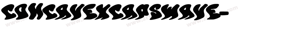 ConcavexCapsWave字体转换