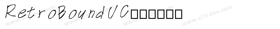 RetroBoundUC字体转换