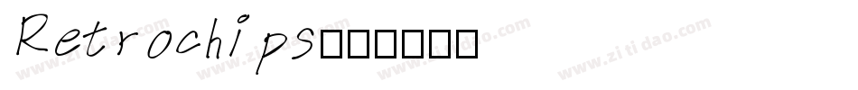 Retrochips字体转换