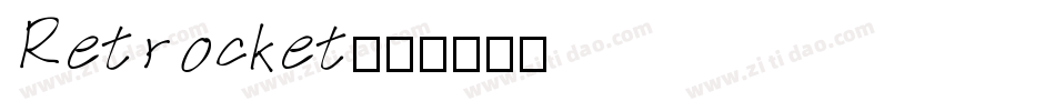 Retrocket字体转换