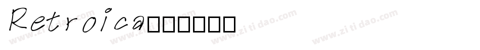 Retroica字体转换
