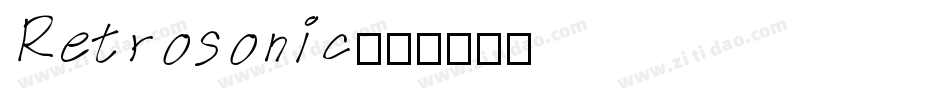 Retrosonic字体转换