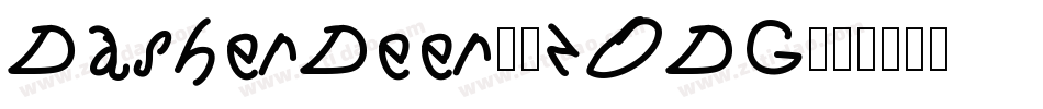 DasherDeer-3zODG字体转换