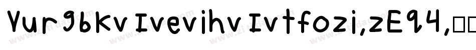 EfitypeReverseRegular-aVj5字体转换