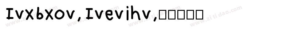 Recycle-Reverse字体转换