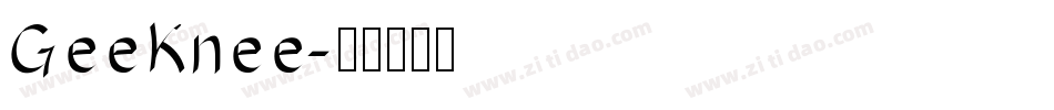 GeeKnee字体转换