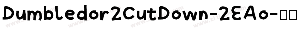 Dumbledor2CutDown-2EAo字体转换