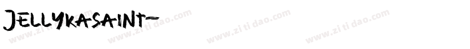 Jellykasaint字体转换