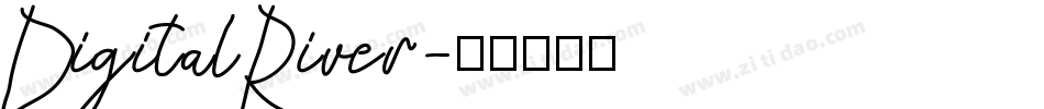 DigitalRiver字体转换