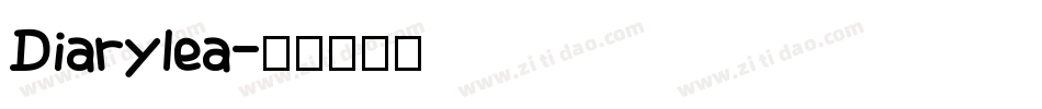 Diarylea字体转换