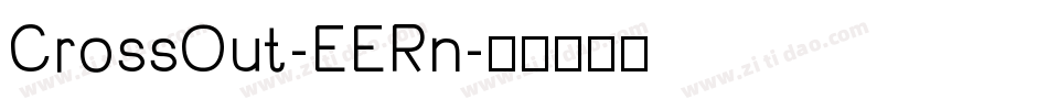 CrossOut-EERn字体转换