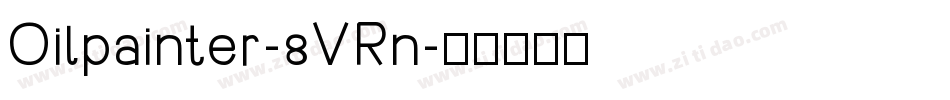 Oilpainter-8VRn字体转换