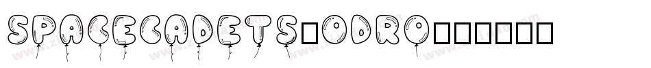 SpaceCadets-ODRo字体转换