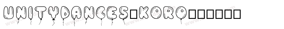 Unitydances-KORo字体转换