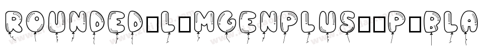 rounded-l-mgenplus-1p-black生成器字体转换