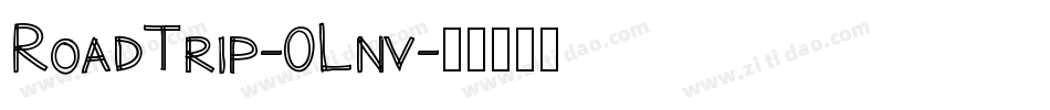 RoadTrip-0Lnv字体转换