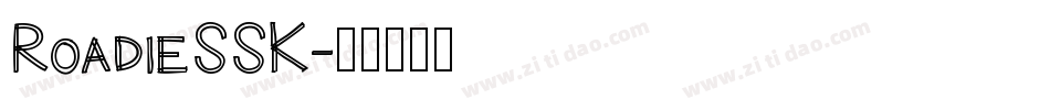 RoadieSSK字体转换