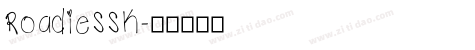 RoadieSSK字体转换
