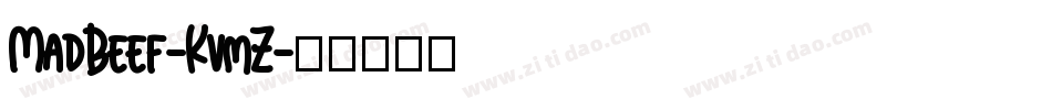 MadBeef-KvmZ字体转换