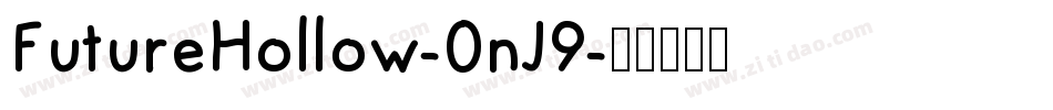 FutureHollow-0nJ9字体转换