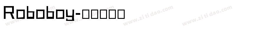 Roboboy字体转换