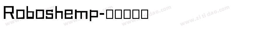 Roboshemp字体转换
