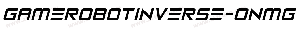 GameRobotInverse-0nMG字体转换
