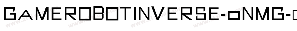 GameRobotInverse-0nMG字体转换