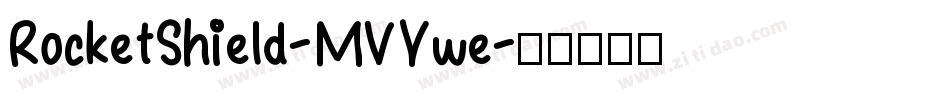 RocketShield-MVYwe字体转换