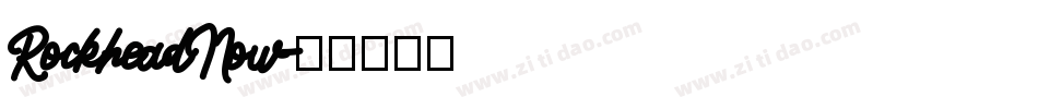 RockheadNow字体转换