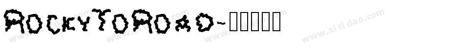 RockyToRoad字体转换