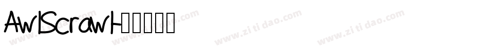 AwlScrawl字体转换