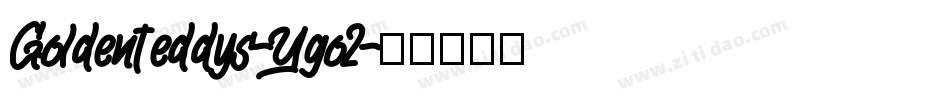 Goldenteddys-Ygo2字体转换