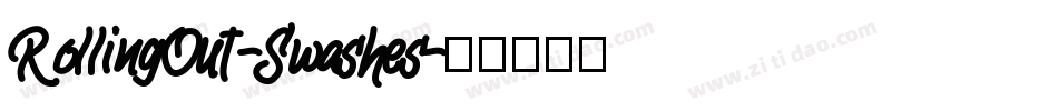RollingOut-Swashes字体转换