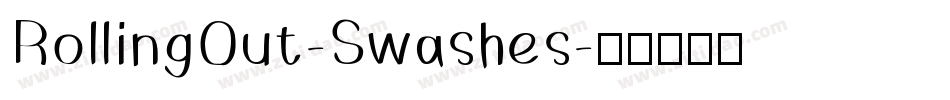 RollingOut-Swashes字体转换