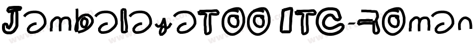JambalayaTooITC-Roman字体转换