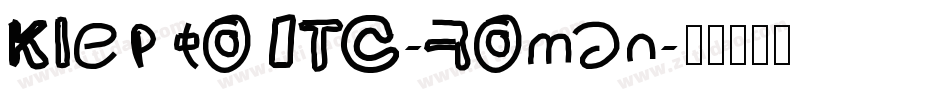 KleptoITC-Roman字体转换