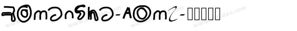 Romansha-AOm2字体转换
