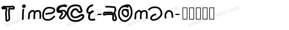 TimesCE-Roman字体转换