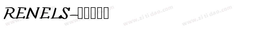 RENELS字体转换