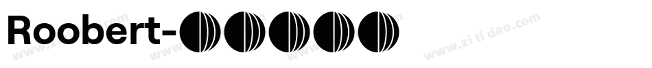 Roobert字体转换