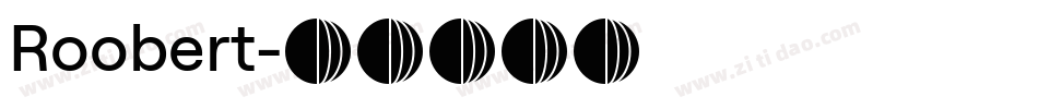 Roobert字体转换