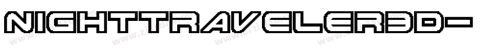 nighttraveler3d字体转换