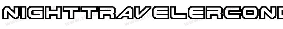 nighttravelercondital字体转换